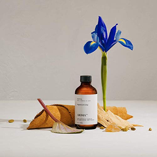 AromaTech Santal & The Hotel Set | Gift Set of Aroma Diffuser Essential Oils Blend of Santal Cardamom, Papyrus, Musk | The Hotel Peach, Red Rose, Pine - 120 Milliliter by AromaTech - Image 9