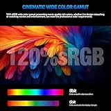 Gawfolk 49 inch Ultra-Wide Curved 1500R Gaming Computer Monitor, DQHD(5120×1440), 240Hz, 1MS,Adaptive Sync, 120% sRGB, Height Adjustable PC Screen, HDMI2.1,DP, Compatible Wall Mount 75 * 75mm- Black - Image 6