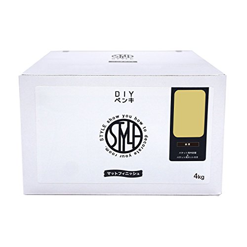 ニッペ STYLE DIYペンキセット 金麦 4kg