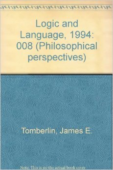 Paperback Philosophical Perspectives: Language and Logic: 007 Book