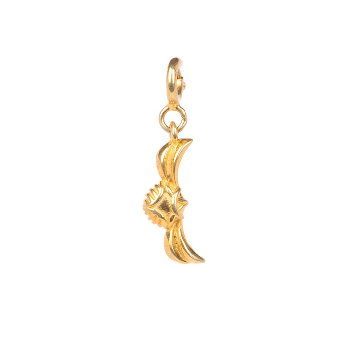 by CaratLane Golden Snitch Charm in Gold Plated 925 Silver for Women-image-42