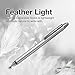BoxWave Stylus Pen Compatible with Hopoocolor Spectrometer OHSP350 - DualTip Capacitive Stylus, Fiber Tip Disc Tip Capacitive Stylus Pen - Metallic Silver