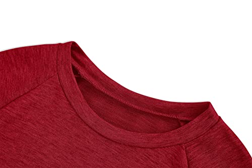 Image of Apbondy Girls Shirts Casual Long Sleeve Crewneck Loose Striped Sweatshirts Pullover Tops