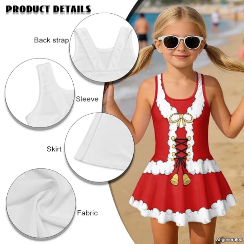 Image of KEIAHUAN Gymnastics Leotards for Girls Sleeveless Bodysuit Dance Leotards Performance Costume
