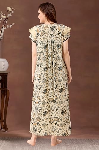 Image of Soulemo Women's Alpine Blended Printed Nighty 1635