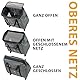 Ferplast Hundebox Voyager Trolley, Transportbox Katze, Hundetasche, ausziehbarer Griff, verstellbare Gurte, breite Öffnung, abnehmbare Räder, max. 15 kg, 46 x 26 x 48H cm, Grau
