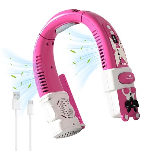 Ventilateur portable pour trajets et canicule : la solution fraîcheur mains libres sans bruit - 8