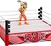 Mattel WWE Knuckle Crunchers Rebound Ring Playset, Includes 2.5-inch Seth Rollins Action Figure with Crunching Joints, Accessories & Flex Mat Technology