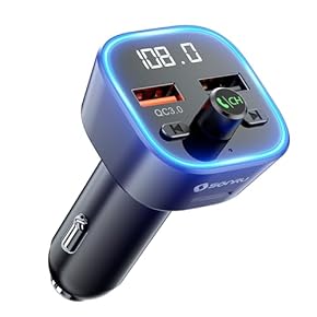 FMトランシ‐バ‐ Amazon | 【進化モデル】FMトランスミッター Bluetooth5.3 車載