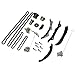 GXARTS Timing Chain Kit 05184352AF 5047966AB Compatible With Chrysler Voyager Compatible With Dodge Durango Compatible With Jeep Wrangler Ram 1500 3.6L