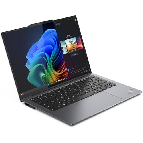 Image of Lenovo ThinkPad X9 14 Aura Edition Copilot +PC, Intel Ultra 7 258V, 14 inch 2.8K (2880 x 1800), OLED, AG /AR HDR600, 500 nits, Touchscreen, 32GB DDR5, 2TB SSD, 8MP IR Camera, WiFi 7.0, Win 11 Pro - Grey