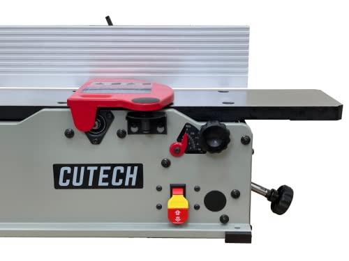 Cutech 40160Hi 6-Inch Spiral Cutterhead Benchtop Jointer With Cast Iron Tables And 12 Tungsten Carbide Inserts thumb #2