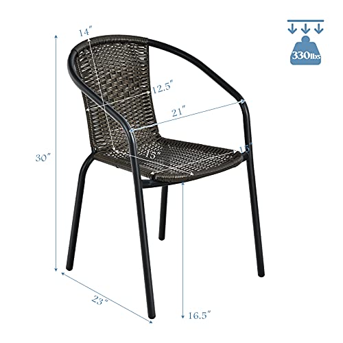 Tangkula-8-Pieces-Patio-Rattan-Dining-Chairs-No-Assembly-All-Weather-Wicker-Stackable-Chairs-with-Curved-Backrest-and-Armrests-Outdoor-Bistro-Chair-Set-for-Backyard-Garden-Poolside-8-Grey 41EMQbelHbL