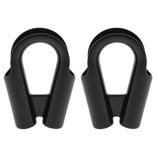 Cosse câble 12 mm noir dé à coudre acier inoxydable pour haubanage