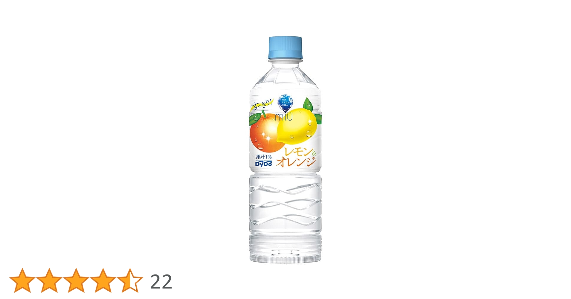 Amazon.co.jp: ダイドー ミウ レモン＆オレンジ PET 550ml×24本