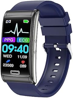 Smartwatch Mit Blutzuckermessung, 1,47 Zoll Blutzucker FitnessTracker Mit Glucose Herzfrequenz Blutdruck, EKG, Körpertemperatur, Blutzucker Messen Ohne Stechen Smartwatches, Herren Damen Sportuhr