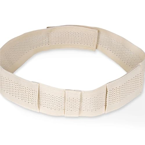 Dremdo Traspirante PD Cintura Peritoneale Dialisi Supporto Catetere, Peritoneal Dialisi Catheter Belt, Beige Addominali Fissaggio Forniture Mediche di Infermieristica,Beige,L