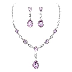 Light Purple Silver-Tone