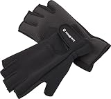 Kinetic Halbfinger-Handschuhe, Neopren, Schwarz
