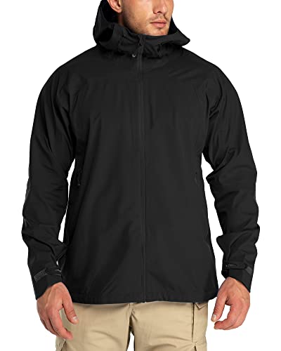 新品【Lサイズ】everyone 3layer jacket (BLACK) Amazon.com: 33,000ft Mens Rain Jacket, 3-Layer Performance