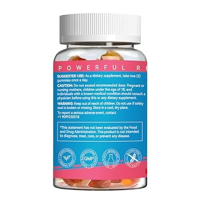 Berberine Gummies with Ceylon Cinnamon,1200mg Berberine HCI Supplement for Metabolism and Energy Support, Vegan, Gelatin-Free - 60 Count