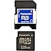 Panasonic RP-SS128BU1K Minisd8482; Card