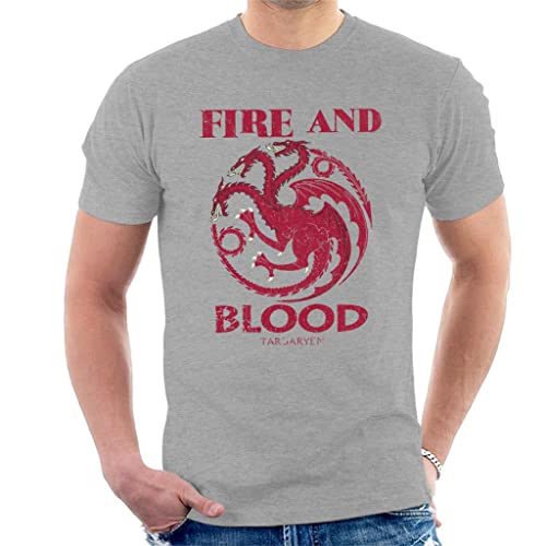T-shirt Targaryen Fire and Blood Game of Thrones idée cadeau homme idéal