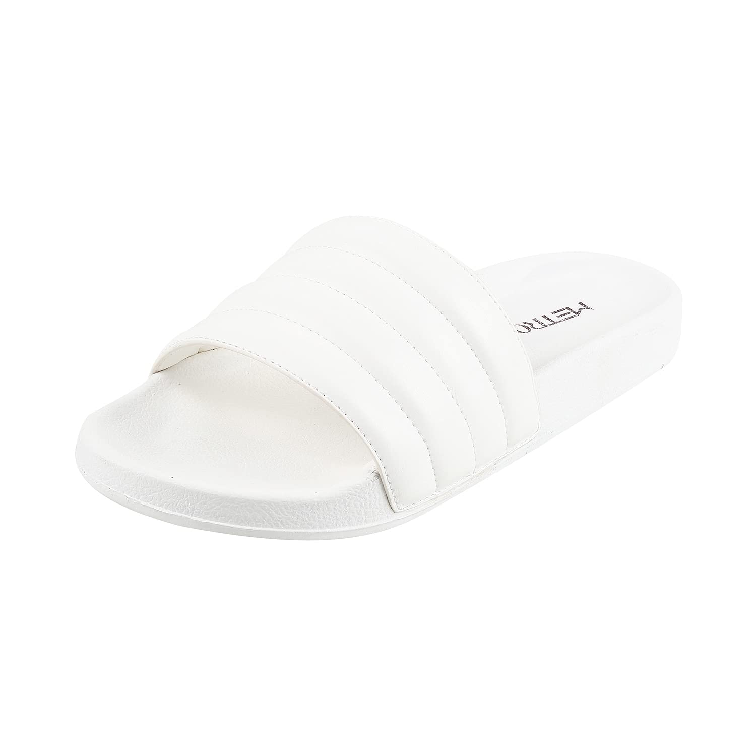 Metro Womens Synthetic White Slippers (Size (8 UK (41 EU)) (B09X7869PC) Amazon Price History, Amazon Price Tracker