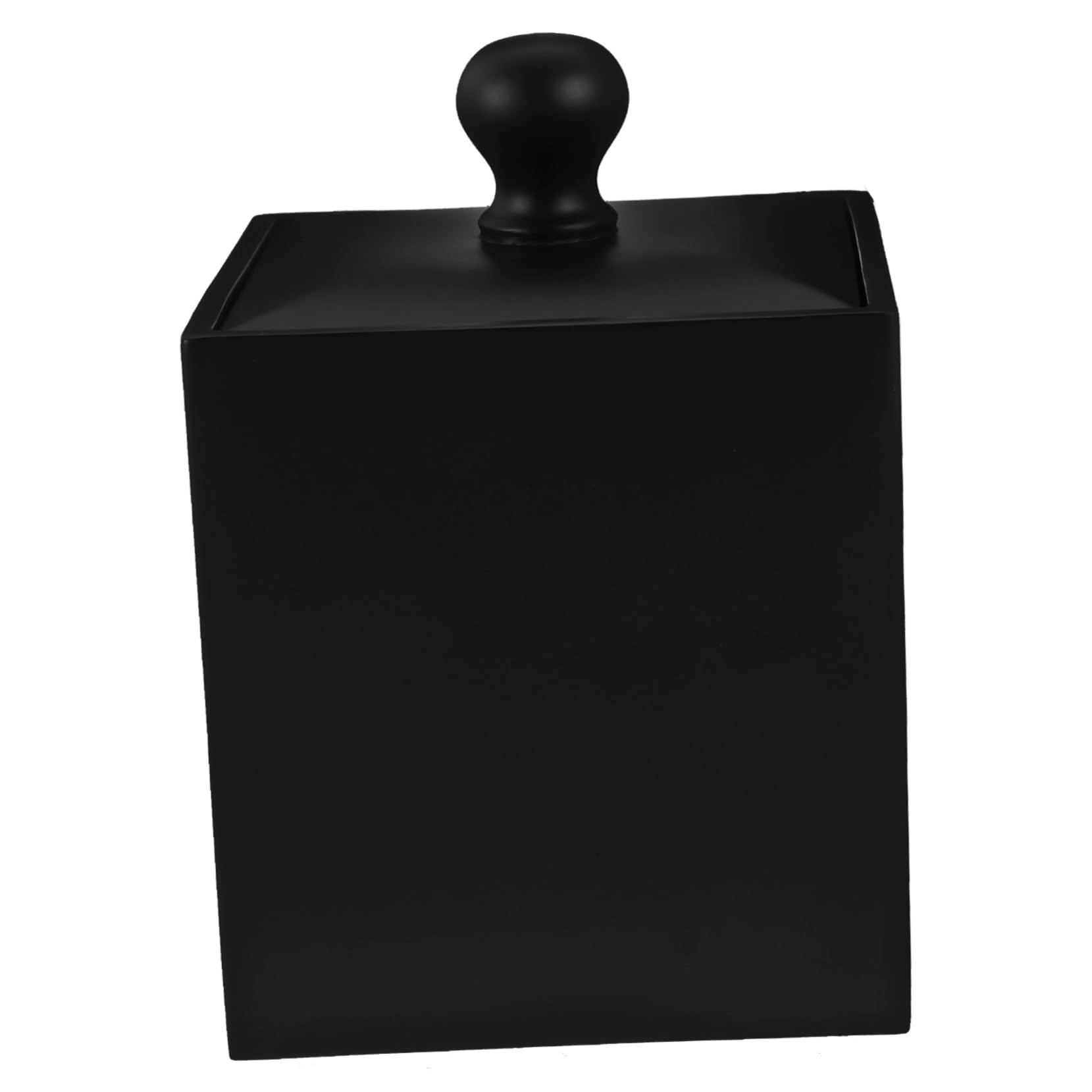 Cabilock Box Cotton Swab Case Toy Napkin Toothpaste Dish Soap Hand Electric Organiser Swabs Gold Soap Dispenser Dryer Cotton Swab Holder Removal Wipes Dispenser Storage Container Black