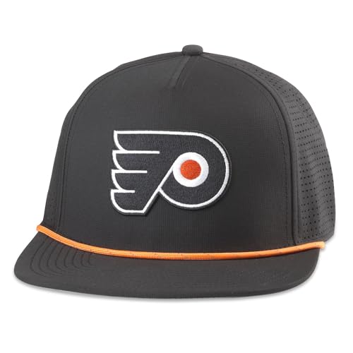 AMERICAN NEEDLE Officially Licensed NHL Hockey Buxton Pro Tech Hat Philadelphia Flyers Performance Team Cap 23003A Authentic New