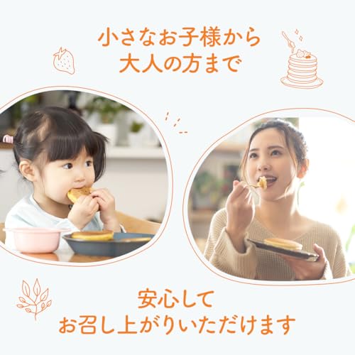 D'sTs 小麦粉 ホットケーキミックス パンケーキミックス 赤ちゃん 後期 北海道産小麦一等粉使用 さとうきび糖使用 ホットケーキ 国産 パン アルミフリー 保存料 着色料 香料 無添加 ディーズティーズ (3袋) の商品画像 5