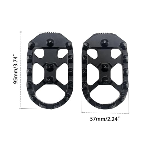 Repose pieds antidérapants moto réglables et rotatifs pour Scout Sixty