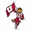 Utah Utes Mascot W/Block