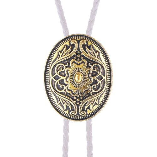 Image of Jeilwiy Bolo Tie for Men, Western Bolero Tie Cowboy Ties Native American Cowgirl Bolo Tie Accessories for Men Women
