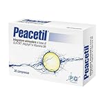 Peacetil | Integratore 100% naturale per nervi infiammati, neuropatie e fibromialgia | con L-Acetilcarnitina, Curcumina, Beta-Cariofillene e Vitamina B6 | 30 compresse| PG Pharma