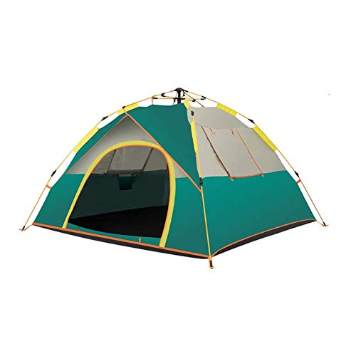 Tente portable automatique imperméable avec rideaux extérieurs pour camping familial