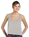 Bella + Canvas Ladies Flowy Boxy Tank (Athletic Heather) (Small)