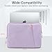 JETech Laptop Sleeve for 13-14Inch MacBook Neo (A18 Pro), MacBook Air/Pro (M1-M5) 2020-2026, 13-13.6 Inch Notebook, Waterproof Shock Resistant Bag Case with Accessory Pocket (Light Purple)