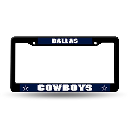 Rico Industries NFL Dallas Cowboys Plastic License Plate Frame, 6 x 12.25-