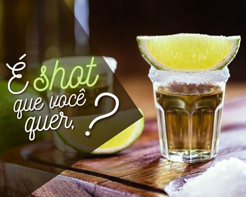 Kit 6 Copinhos de Shot Aperitivo Dose Licor Vidro 45ml Mini Gourmet Mix Tequila Roleta Shot Vodka Wh