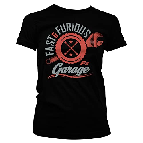 T-Shirt Garage Fast & Furious Femme Licence Officielle