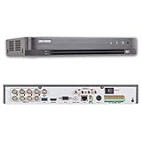 turbo hibrido arl Hikvision DS-7208HQHI-K1 Turbo HD Hybrid DVR de 8 canales (5 MP, TVI, IP, AHD, 960H, analógico)