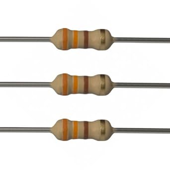 ILTELEC - 330 Ohm Resistor (50Pcs) - 330 Ohm 1/4w (0.25 Watt) ?5% Tolerance Metal Film Fixed Resistor