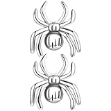 MAGICLULU Pendientes de Araña para Mujer 925 Plata Esterlina, Ligeros y Detallados, Joyas de Bruja para Disfraz, Accesorios Halloween, Ideales para Uso Diario y Fiestas