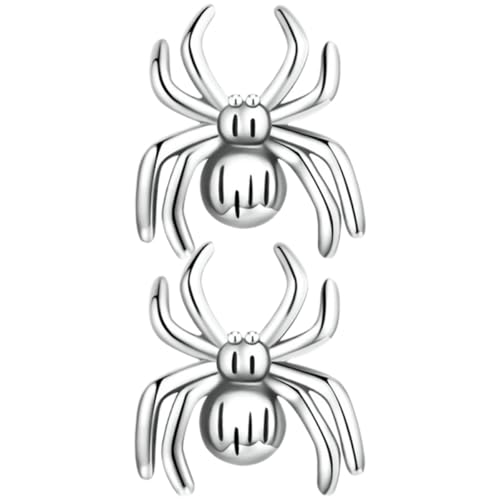 Boucles d'oreilles araignée argent 925 légères et anti-allergies pour oreilles sensibles