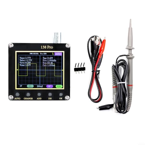 Osciloscopio digital pequeño 138Pro con pantalla de 2 4 pulgadas para electrodomésticos y pruebas de automóviles (A)
