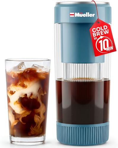 Mueller RapidBrew Cold Brew Iced Coffee Maker – 10 Min