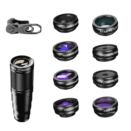 Objectif fisheye 10 en 1 grand angle pour vos photos de voyage