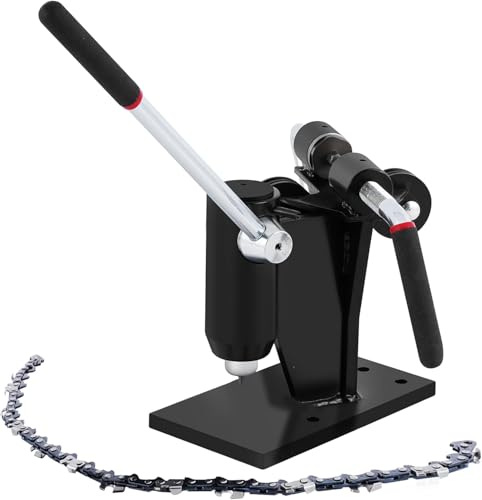 YUCHENGTECH 2 en 1 Dériveteuse et Riveteuse pour Tout Type de Chaîne de Tronçonneuse Lot de Riveteuse et Deriveteuse pour Chaine de Tronçonneuse Riveteuse...