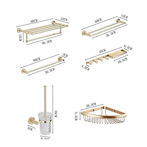 Porte-brosse de toilette et set accessoires salle de bain